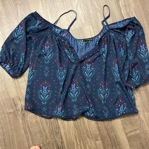 Boho off shoulder top